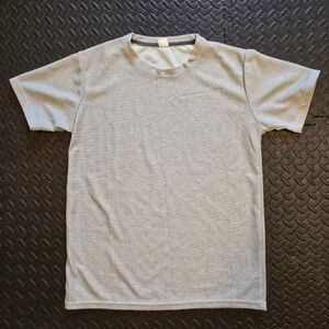Men's Unbranded Short Sleeve Tee L Gray, fits small like a Meduim